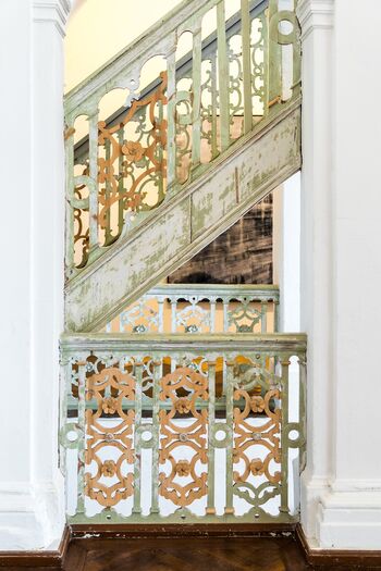 Schloss Kummerow 2Treppe