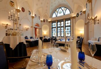 Der Wappensaal Burg Schlitz Kopie