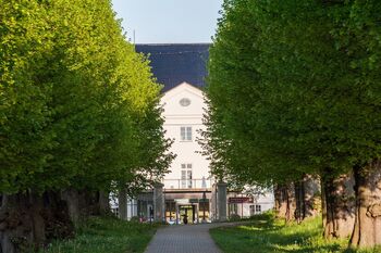 Lindenallee zum schlosshotel groß schwansee