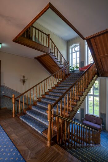 Treppenhaus Schloss Schlemmin 