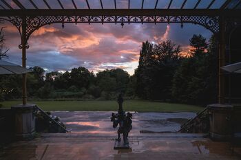 Sonnenuntergang-schlosspark-neetzow