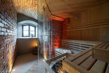 Sauna herrenhaus-urlaub