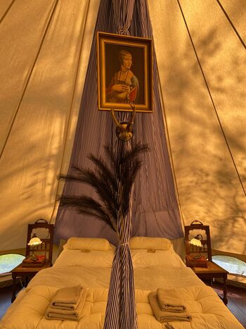 Glamping im PArk Scharpzow