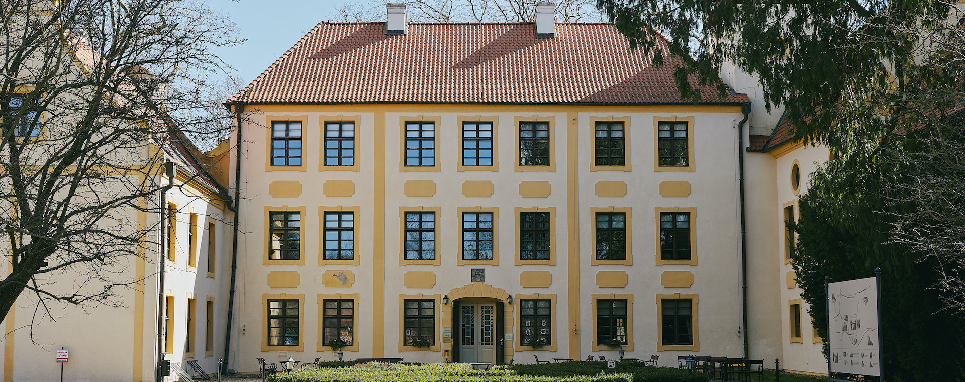 Schloss Krokowa in Kaschubien